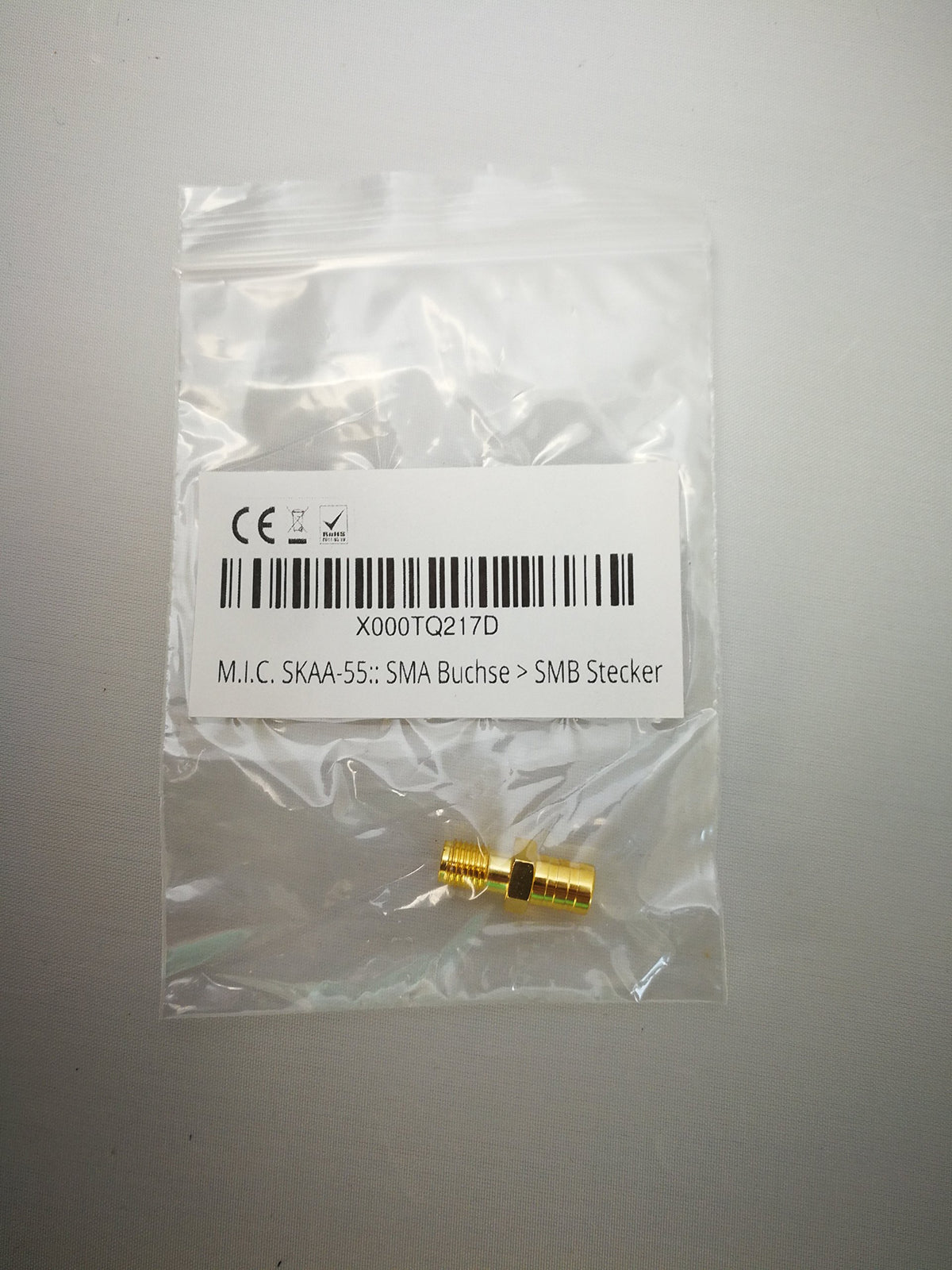 M.I.C. SKAA-55:: SMA Buchse > SMB Buchse…